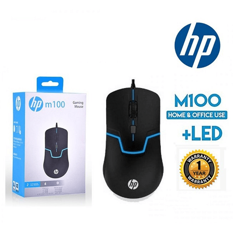 HP M100 USB Optical Gaming Mouse