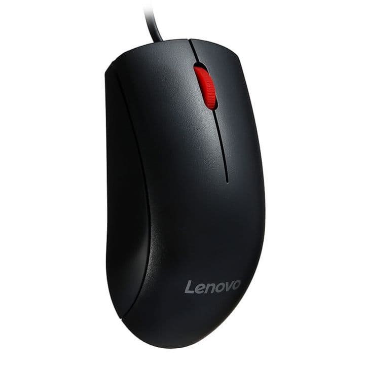 Lenovo M120 Wired Mouse Corded USB Mice For Computer Laptops With 1000DPI